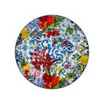 Joy Carmen Italy Garden 6lı Pasta Tabagı 19 cm - Renkli