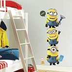 Joy Toy 20810 Duvar Çıkartması Büyük "Minions" 1 Yaprak 11 Elemanlı