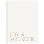 JOY & WONDER Decorative Christmas Coffee Table Book: Large Hardcover Holiday Display Book for Home Décor, Mantel, Bookshelf & Shelf Styling – Matte Finish Blank Pages