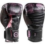 Joya Kadın Boks, Kick Boks ve Muay Thai Eldiveni - Siyah - Pembe - 12 oz