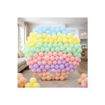 Joyane Karışık Makaron Balon Renk Soft Pastel Balon 100 Adet