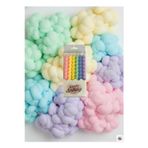 Joyane Makaron Mum 6'Lı Paket 11 Cm