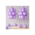 Joyane Metalik Lavanta Balon 20 Adet 11" 28Cm Parti Ve Doğum Günü Balonu