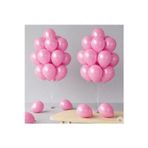 Joyane Metalik Pembe Balon 20 Adet 11" 28Cm Parti Ve Doğum Günü Balonu