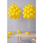 Joyane Metalik Sarı Balon 20 Adet 11" 28Cm Parti Ve Doğum Günü Balonu
