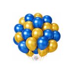 Joyane Metalik Taraftar Balon Seti Karışık Parti Balon Demeti 24 Parça