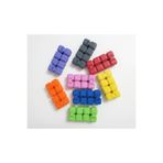 joybaskı 8 Adet Stres Küpü Ekonomik Set - Hareketli Fidget Küp Sonsuz Döngü Oyuncağı