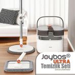 Joybos Temizlik Seti Yuvarlak ve Kare Başlık ile Temiz ve Kirli Suyu Ayıran 2 Başlıklı Tasarım
