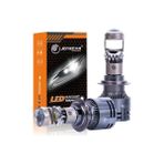 Joyecar 12V H7 Csp LED Xenon Far Ampul Seti 120W 6500K 22000 Lümen Mercekli - Beyaz