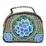Joyfeelshop Vintage Etnik Stil El İşlemesi Moda Kadın Hobos Çoklu Çiçek Tarzları Nakış Etnik El Çantası Çapraz Çanta Kadın Tote Omuz Çantası Dekoratif Aksesuarlar Hediyeler, 3, L