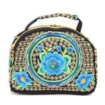 Joyfeelshop Vintage Etnik Stil El İşlemesi Moda Kadın Hobos Çoklu Çiçek Tarzları Nakış Etnik El Çantası Çapraz Çanta Kadın Tote Omuz Çantası Dekoratif Aksesuarlar Hediyeler, 7, L