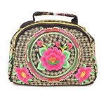Joyfeelshop Vintage Etnik Stil El İşlemesi Moda Kadın Hobos Çoklu Çiçek Tarzları Nakış Etnik El Çantası Çapraz Çanta Kadın Tote Omuz Çantası Dekoratif Aksesuarlar Hediyeler, 9, L