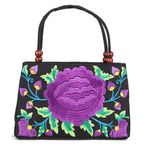 Joyfeelshop Vintage Nakış Moda Kadın Birden Fazla Stil Nakış Etnik El Çantası Çapraz Çanta Bayan Tote Omuz Çantası Dekoratif Aksesuarlar Hediyeler, 13, L, Sepetler