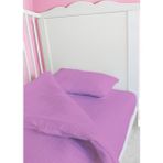 Joyous Mom Kids 4 Katlı Müslin Bebek Nevresim Takımı Organik Bebek Uyku Seti Beşik Nevresim Pamuk Bebek Nevresim Set