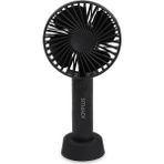 Joyplus JP-5000 3 Kademeli Şarjlı Taşınabilir Fan Mini Vantilatör - Siyah