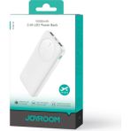 Joyroom JR-PBF12 10.000 Mah Çok Çıkışlı LED Power Bank - Beyaz