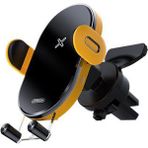 Joyroom JR-ZS200 Altın Sarısı Kablosuz Hızlı Şarj Araç Havalandırma Telefon Tutucu