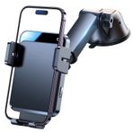 JOYROOM Kablosuz Araç Şarj Cihazı, 15W Qi Hızlı Şarj Araç Şarj Cihazı Telefon Tutucu Montaj, Otomatik Sıkma Hizalama Ön Cam Panosu Hava Firar Cep Telefonu Tutacağı iPhone 14 13 12 11, Galaxy