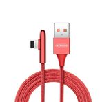 Joyroom S-m98k 1.2m 3a Lightning Şarj Ve Data Usb Kablosu Kırmızı
