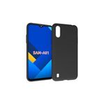 Joyroom Samsung Galaxy A01 Premium Silikon Kılıf Siyah Tek Ebat