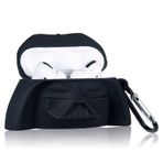 JoySolar Airpod Pro 1./2. Nesil Kılıf - Sevimli Karikatür 3D Yumuşak Silikon Komik Kapak Kawaii Eğlenceli Havalı Tasarım Kızlar Gençler Airpods Pro Kılıfı için Kılıf Airpods Pro 2 Kılıf, BlackWuShi