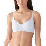 Joyunii Askısız sütyen Kadınlar için Zero Feel İç Giyim Bralette Büstiyer Dikişsiz Çıkarılabilir Pedler Klasik Sutyen Siyah 40-42