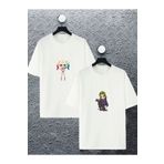 Joza Outdoors Kadın Erkek Harley Quinn Ve Joker Baskılı Sevgili Çift Kombini Tasarım Oversize T-shirt 2li Set