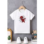 Jozia Spiderman Tasarımlı Çocuk T-Shirt