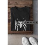 Jozia Unısex Kadın Erkek Örümcek Adam Spiderman Ağ Atan Adam Tasarım Baskılı % 100 Pamuk T-shirt