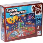 Jp 31011 Space Explorers Jumbo Puzzle 24 Parça -Nessiworldpuzzle