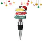 JPSDOWS Cam Şişeler için Şarap Şişesi Tıpaları, Noel Şarap Şişesi Tıpaları - Yeniden Kullanılabilir Şişesi Kapağı - Şarap Şişesi Kapakları, Şişesi Kapakları, Musluk