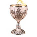JPSDOWS Şarap Kadehi, Kadeh | 30ml Çinko Alaşımlı Kabartmalı Şarap Likör Kupası,Şarap Dolabı Süsleri, Bira, Kokteyller, Viski, Süsler için Küçük Şarap Kupası