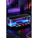 Jrl Z6 RGB Işıklı Kablosuz Bluetooth Hoparlör - Mekanik Klavye Tuşlu, Speaker