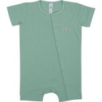 Jrmori Boydan Çıtçıtlı Basic Kısa Tulum - Yeşil - 1,5 - 2 Yaş