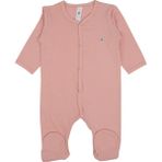 Jrmori Boydan Çıtçıtlı Basic Tulum - Pembe - 1,5 - 2 Yaş