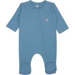 Jrmori Boydan Fermuarlı Basic Tulum - Mavi - 1,5 - 2 Yaş