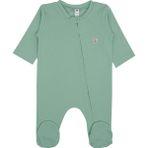 Jrmori Boydan Fermuarlı Basic Tulum - Yeşil - 3 - 6 Ay