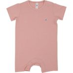 Jrmori Omzu Çıtçıtlı Basic Kısa Tulum - Pembe - 1,5 - 2 Yaş