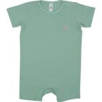 Jrmori Omzu Çıtçıtlı Basic Kısa Tulum - Yeşil - 1,5 - 2 Yaş