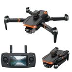 JS26H 4K Drone, LCD Kumandalı, Fırçasız Motor, Akıllı Engel Kaçınma, Katlanabilir Drone, Uzun Uçuş Süresi, Profesyonel RC Drone