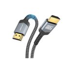 jsaux 8k UHD Uzun HDMI Kablosu 48GBPS Yüksek Hızlı 2.1 Örgülü Oyuncu Kablo 8k 60hz 3 METRE