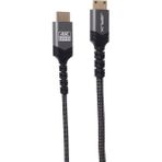 Jsaux CV0026 Mini HDMI - HDMI Kablosu 1,8 Metre, Yüksek Hızlı 4K@60Hz HDMI 2.0 Naylon Örgülü Kablo, Kamera, Video Kamera, Tablet, Grafik/ekran Kartı, Dizüstü Bilgisayar 4,5m - 4,5 m - Siyah