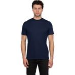 JSCO Erkek Bisiklet Yakalı Basic Indigo Tişört 8402 - M