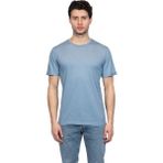 JSCO Erkek Bisiklet Yakalı Basic S.blue Tişört 8409 - Mavi