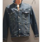 JSCO Erkek Çift Cepli Jeans Ceket - Koyu Mavi