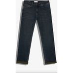 JSCO Erkek Normal Bel Fermuarlı Boru Paça Üst Kalite Jean Pantolon - Mavi - Kahverengi - 34 / 33