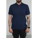 Jsco Hscstore Erkek Polo Yakalı Indigo T-Shirt- 8420 - İndigo