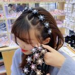 Jsuqisu Adet Yeni Çiçek Kırık Saç Örgülü Kafa Bandı Saç Tokası Klipleri Barrette Tarak Firkete Tatlı Headdress Saç Aksesuarları Kızlar Için (Yurt Dışından)