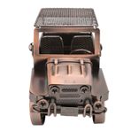 JTLB Metal araba figürü, döküm metal model oyuncak, vintage araba süsü, ev girişleri için, TV dolabı, şarap dolabı (kırmızımsı bronz rengi)