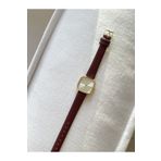Juaste Vintage TASARIM Model , Leather Brown Gold Kol Saati